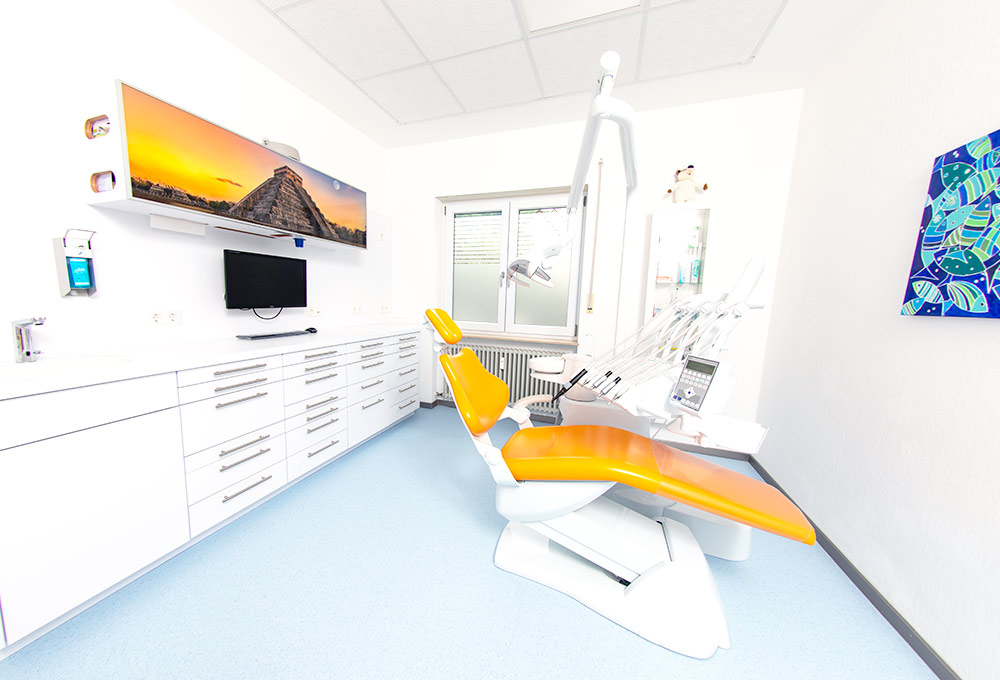 Behandlungszimmer bei Ihrem Zahnarzt in Eberbach
